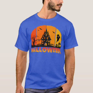 Funny Scary Haunted Ghost Halloween Costume T-Shirt