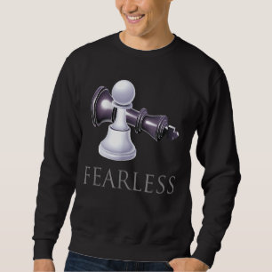 Funny Schach Fechtloser Schachspieler Smart 1 Sweatshirt