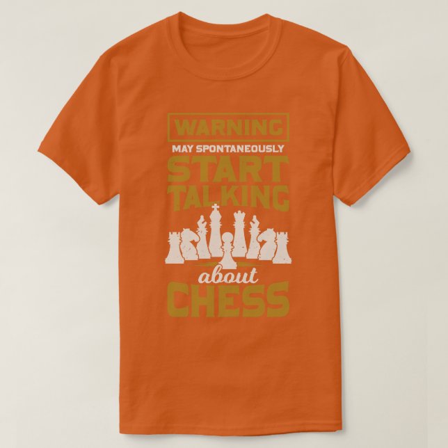Funny Schach Game Player Geschenk T-Shirt (Design vorne)