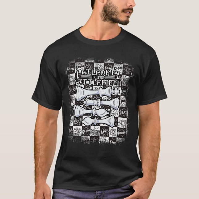Funny Schach sein nicht ein Pferd RPG Tabletop Bre T-Shirt (Vorderseite)