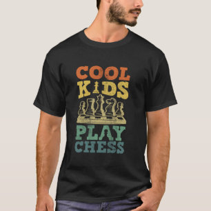 Funny Schach Spieler Lover Cool Kids spielen Schac T-Shirt