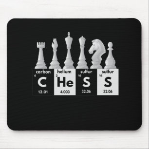 Funny Schach Spieler Spiel Board Periodisches Tisc Mousepad