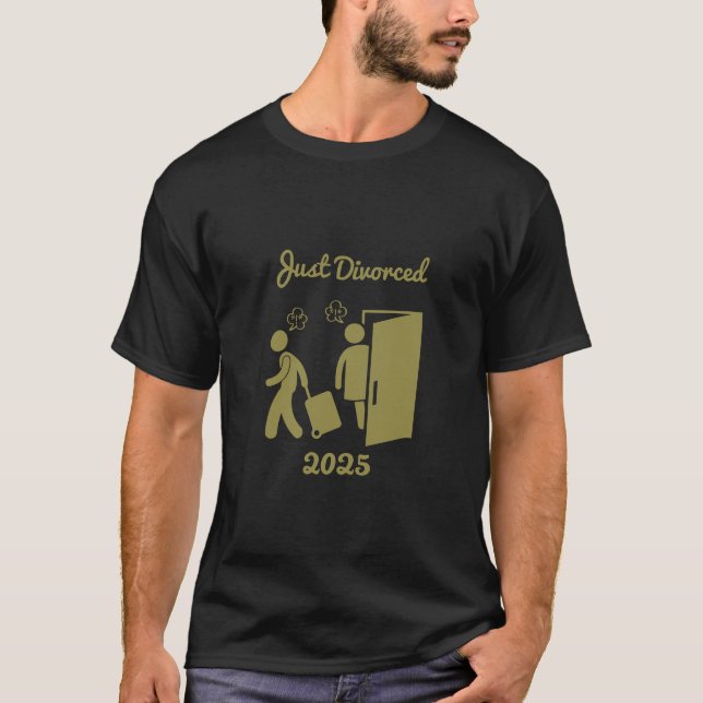 Funny Scheidung Beileid Geschenke T-Shirt (Vorderseite)