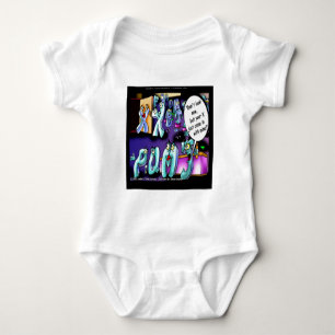 Funny Scheidung My Ex & Yours Baby Strampler