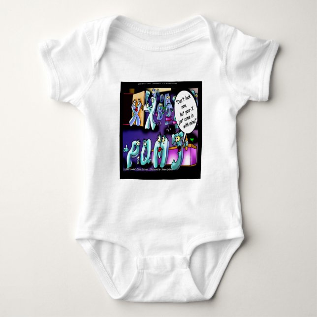 Funny Scheidung My Ex & Yours Baby Strampler (Vorderseite)
