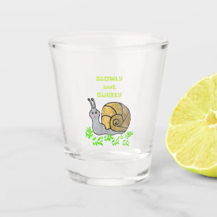 Funny Schnecke Schnapsglas