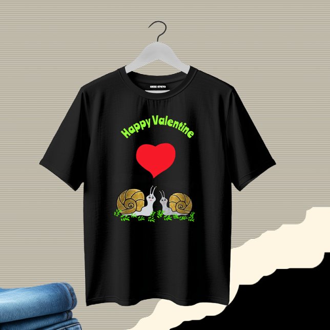 Funny Schnecke T-Shirt (Von Creator hochgeladen)