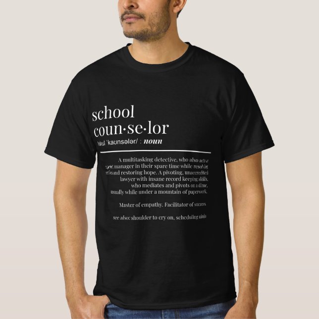 Funny School Counselor Gift Counseling  T-Shirt (Vorderseite)