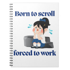 FUNNY SCHOOL NOTEBOOK FOR STUDENTS NOTIZBLOCK