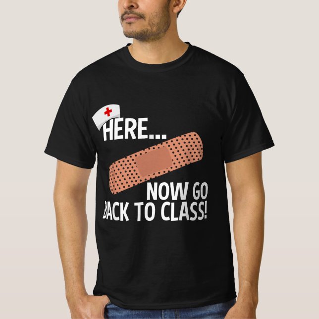 Funny School Nurse Medical Nursing Appreciation Da T-Shirt (Vorderseite)