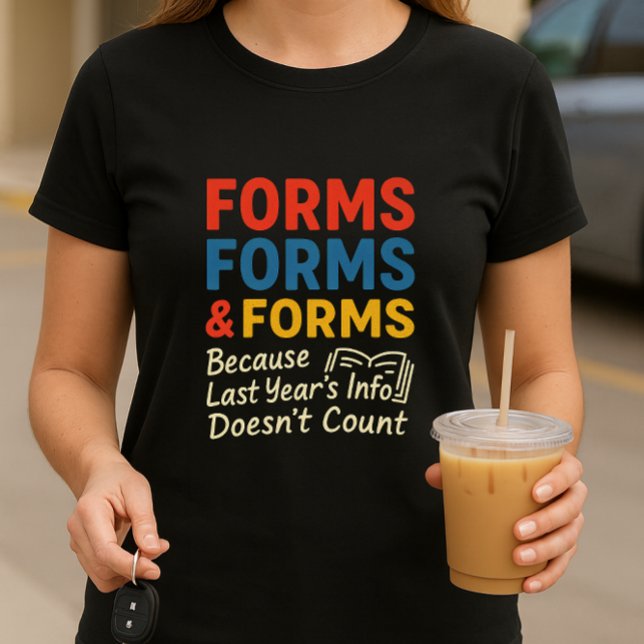 Funny School Paperwork Shirt; Niedliche Formen T-Shirt (Von Creator hochgeladen)