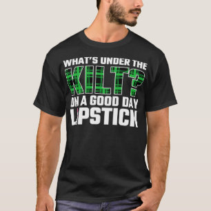 Funny Schotten Whatx27s under the Kilt an einem gu T-Shirt