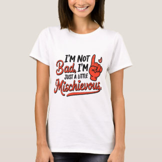 FUNNY SCHRIFTART T SHIRT