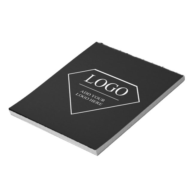 Funny Schwarz-weiß Geburtstag Personalisiertes Ges Notizblock (Rotiert)