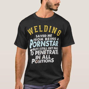 Funny Schweiding Proud Welder Geschenke für Boyfri T-Shirt