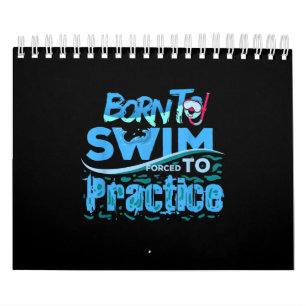 Funny Schwimmen Geschenk zum Baden Kalender