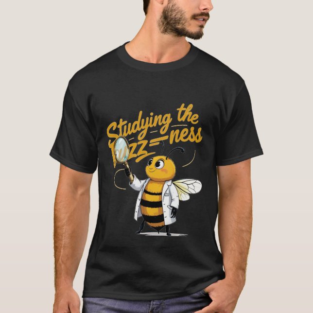 Funny Science Bee T - Shirt (Vorderseite)