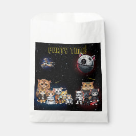 Funny Science Fiction Kitty Cat Custom Einladung Geschenktütchen