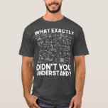 Funny Science Gift Idee Physiker Mathematik Physik T-Shirt<br><div class="desc">Funny Science Gift Idea Physiker Mathe Physik Daten, Analyst, Datenwissenschaft, Big Data, bcba, Datenanalyst, Datenanalyst, Datenanalyse, Analytiker, Datenwissenschaftler, Programmierung, Maschinenlernen, Buchhaltung, Datenanalyse, Tiefenlernen, Buchhalter, Künstliche Intelligenz, Verhaltensanalyst, Tabellenkalkulation, Aba, Datenvisualisierung, Verschlüsselung, Nerd, Computerwissenschaft, Roboter, Psychologie, lustige, Geek, Geek, Geek, Geek, Geek, Geek, Geek, Geek, Geek, Geek, Geek, Geek, Geek, Geek, Geowissenschaft,...</div>
