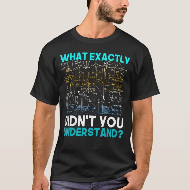 Funny Science Idea Physiker Mathematik Physik T-Shirt (Vorderseite)