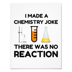Funny Science lover Chemie Witz Fotodruck