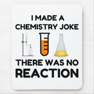 Funny Science lover Chemie Witz Mousepad