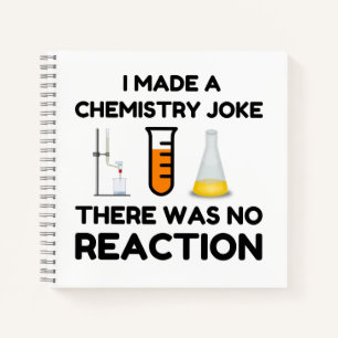 Funny Science lover Chemie Witz Notizbuch
