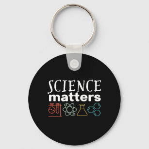Funny Science Matters Geek and Nerd Scientist Schlüsselanhänger