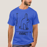 Funny Science Nerd Duck Rabbit Physik Math Geek G T-Shirt<br><div class="desc">Funny Science Nerd Duck Rabbit Physik Mah Geek Gift Short Sleeve .</div>