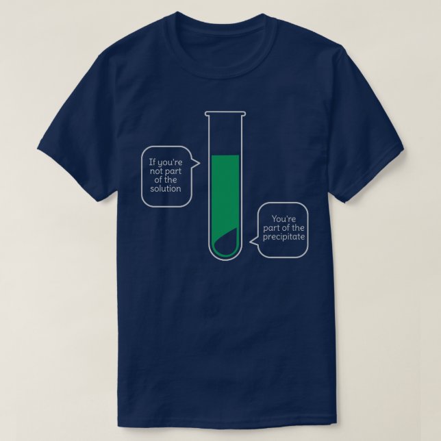Funny Science Pun T-Shirt (Design vorne)