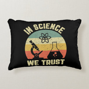 Funny Science Shirt Physik Biology Gift in Scienc Dekokissen