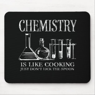 Funny Science Students Chemistry like Cooking Mousepad