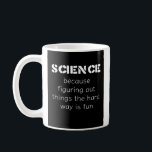 Funny Science Tasse - "The Gift for Science Lovers<br><div class="desc">Beginnen Sie den Tag mit einem Lachen und einem wissenschaftlichen Schwung! Dieser lustige Schlamm enthält einen cleveren Wissenschaftswitz oder Wortspiel, der perfekt für jeden ist, der STEM Spaß Liebe hat. Egal, ob es sich um ein witziges Chemie-Quip, einen Physik-Gag oder einen Biologie-Pun handelt, diese Tasse macht jeden Schluck ein bisschen...</div>