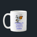 Funny Science Tasse - "The Gift for Science Lovers<br><div class="desc">Beginnen Sie den Tag mit einem Lachen und einem wissenschaftlichen Schwung! Dieser lustige Schlamm enthält einen cleveren Wissenschaftswitz oder Wortspiel, der perfekt für jeden ist, der STEM Spaß Liebe hat. Egal, ob es sich um ein witziges Chemie-Quip, einen Physik-Gag oder einen Biologie-Pun handelt, diese Tasse macht jeden Schluck ein bisschen...</div>