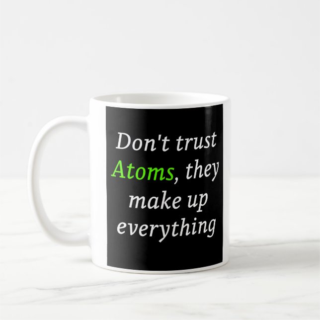 Funny Science Tasse - The Perfect Gift for Science (Links)