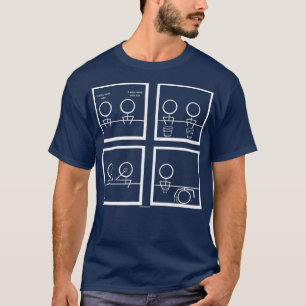 Funny Science Web Comic Chemistry Meme Joke T-Shirt