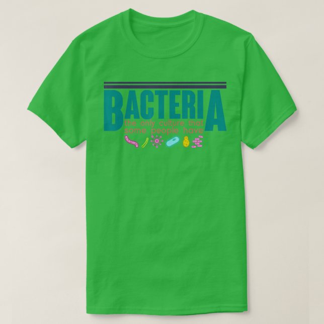 Funny Scientist Gift Biologist Science Microbiolog T-Shirt (Design vorne)