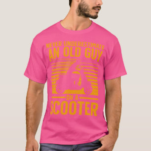 Funny Scooter Design für Opa Men Scooter T-Shirt