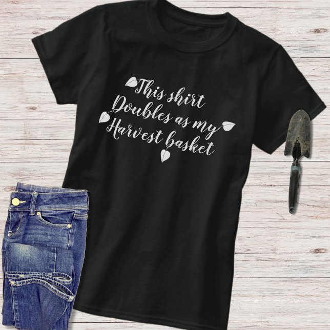 Funny Script Typografy Relating Garening T-Shir T-Shirt (Von Creator hochgeladen)