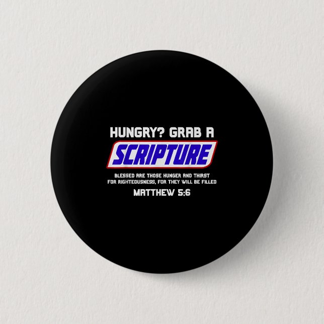 Funny Scripting, Bible Verse, berühmtes Skriptu Button (Vorderseite)