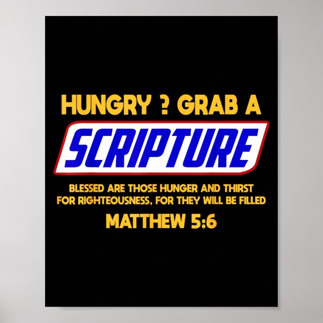 Funny Scripture , Bible Verse, Famous Scriptures,  Poster (Vorne)