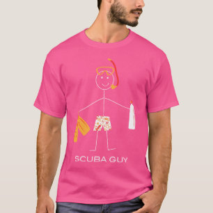 Funny Scuba Diver Boy Diving T-Shirt