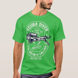Funny Scuba Diving Humorvolles Geschenk für Tauche T-Shirt