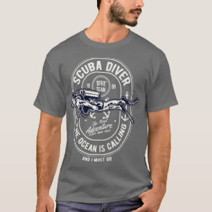 Funny Scuba Diving Humorvolles Geschenk für Tauche T-Shirt