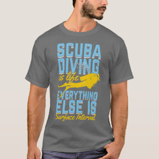 Funny Scuba Diving Tauchlehrer Geschenk T-Shirt
