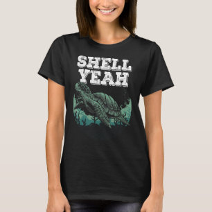 Funny Sea Schildkröte Kunst für Männer Meeresschil T-Shirt