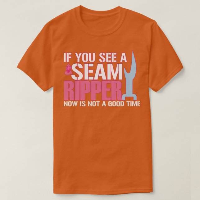 Funny Seam Ripper T-Shirt (Design vorne)