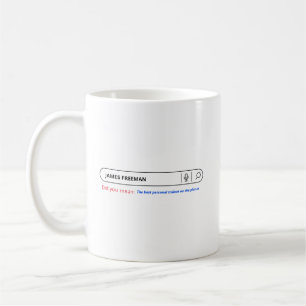 Funny Search Bar Personal Trainer Spaß Kaffeetasse