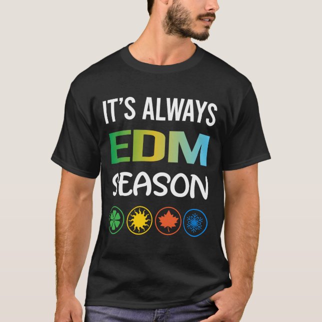 Funny Season EDM T-Shirt (Vorderseite)