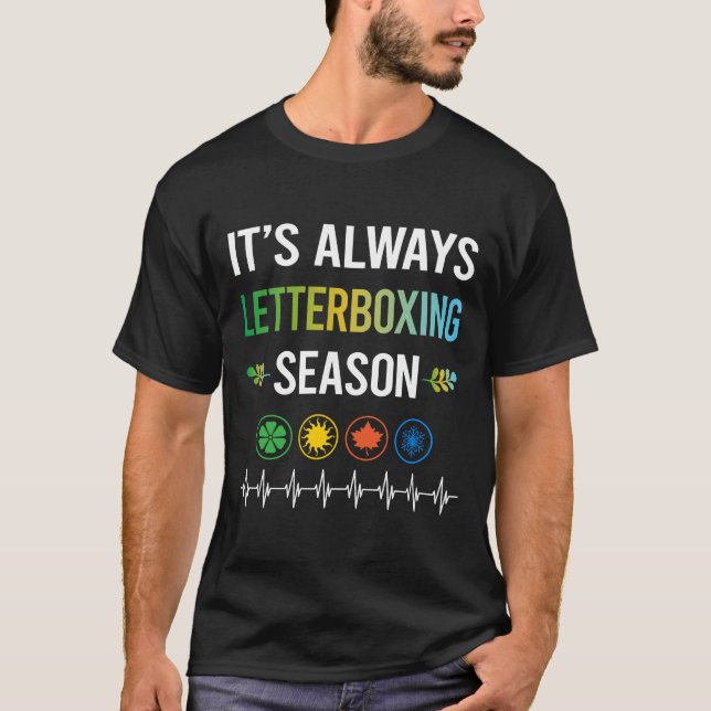 Funny Season Letterboxing T-Shirt (Vorderseite)